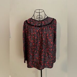 🎉 Host Pick🎉NWT Marc Jacobs Floral Woman’s Blouse Size 4